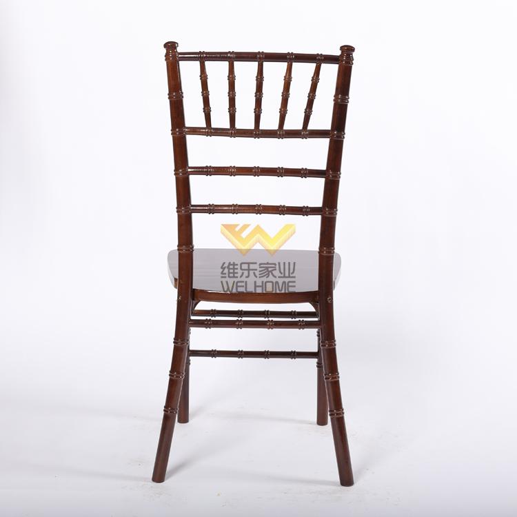 Mahogany Solid wood chiavari chair for wedding/events
